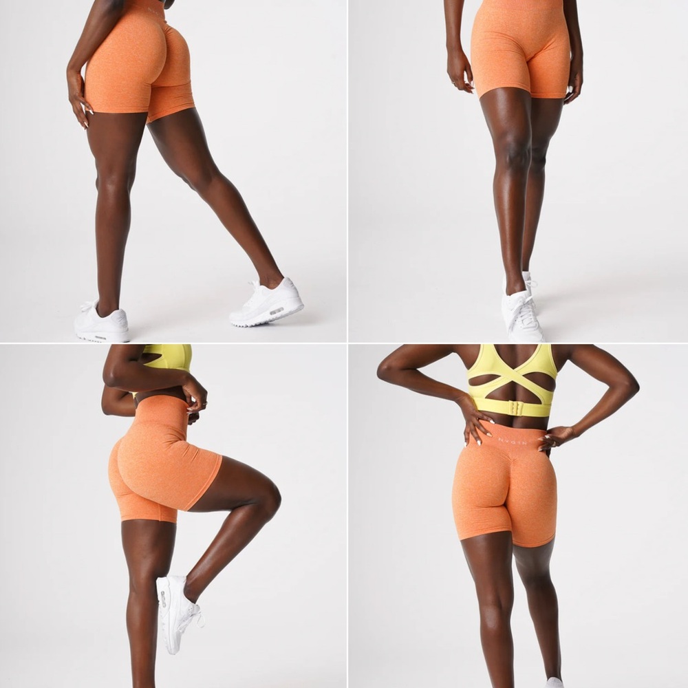 NVGTN Women's Orange Active Shorts